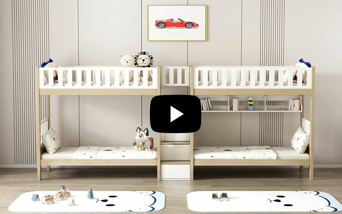 Watch how Ibenma modular bed system grows with kids