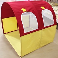Children Bed Canopy - Fire Engine