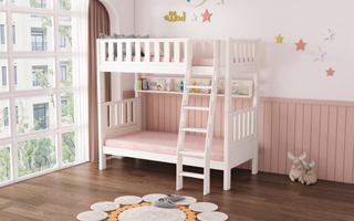 SM202A Single and Super Single Modular Bunk Bed - Child-friendly Ergonomic Ladder