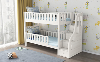 SM21A Modular Bunk Bed - Child-friendly Storage Staircase