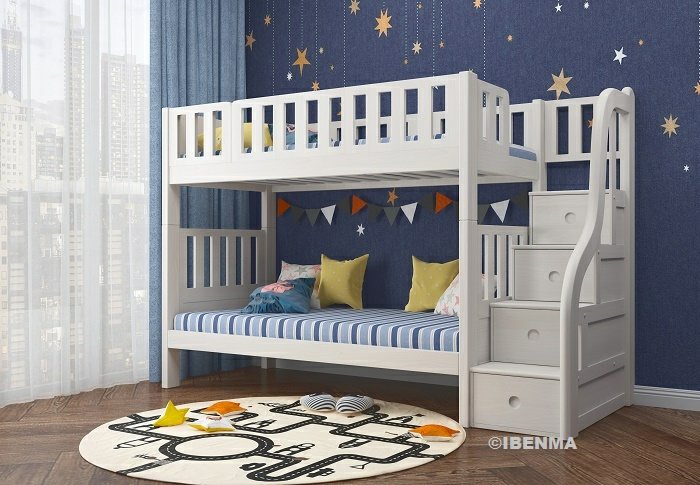ibenma bunk bed and loft bed | medium height bunk bed